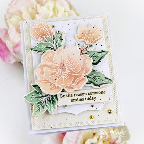 Simon Says Stamp! PinkFresh Studio MAGNOLIA Clear Stamp Set 149522 | color-code:ALT07