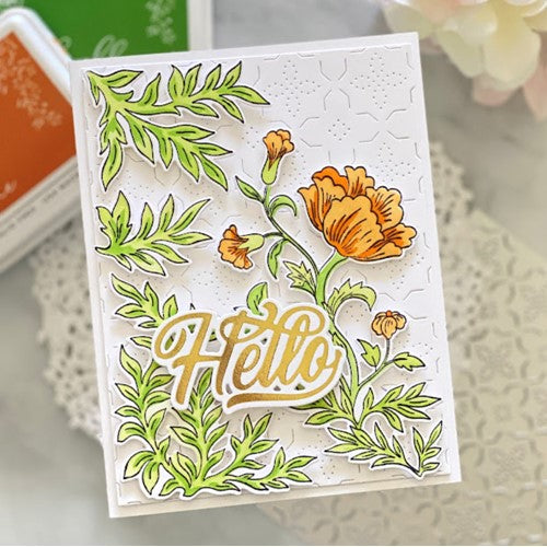 Simon Says Stamp! PinkFresh Studio BLOOMING VINES Cling Stamp 149822 | color-code:ALT07