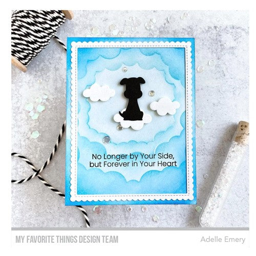 Simon Says Stamp! My Favorite Things RAINBOW BRIDGE GOODBYES Clear Stamps cs674 | color-code:ALT2