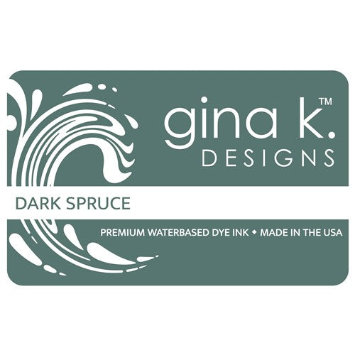 Simon Says Stamp! Gina K Designs DARK SPRUCE INK PAD Layering Ink ccink64