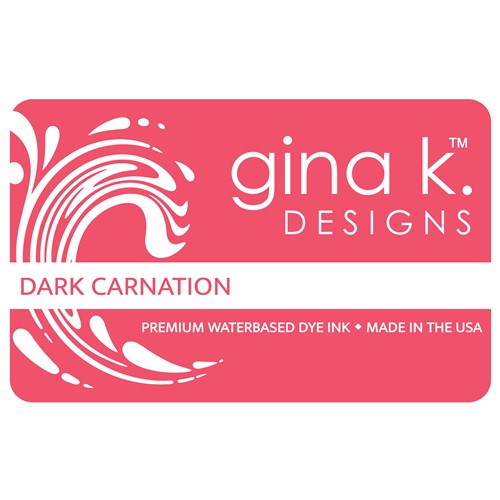 Simon Says Stamp! Gina K Designs DARK CARNATION INK PAD Layering Ink ccink67