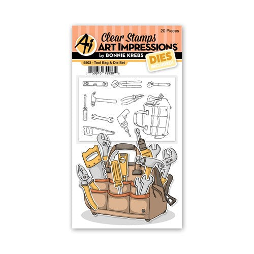 Simon Says Stamp! Art Impressions TOOL Bag and Die Set 5503