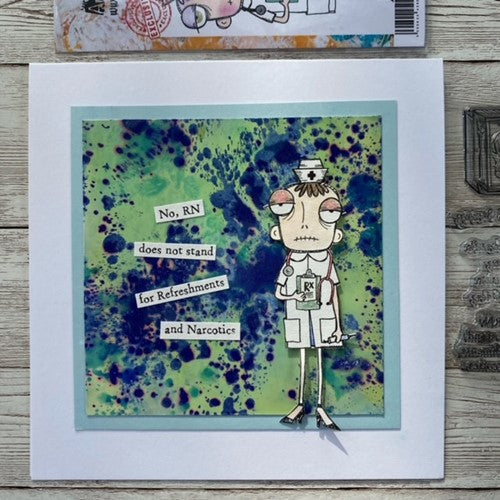Simon Says Stamp! AALL & Create NURSE DEE A7 Clear Stamps aall705