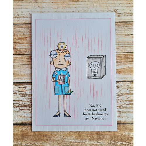 Simon Says Stamp! AALL & Create NURSE DEE A7 Clear Stamps aall705