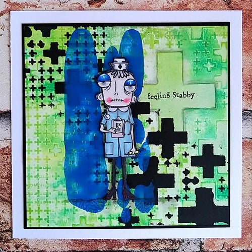 Simon Says Stamp! AALL & Create NURSE DEE A7 Clear Stamps aall705