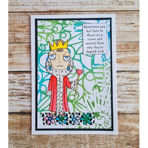 Simon Says Stamp! AALL & Create QUEEN DEE A7 Clear Stamps aall706