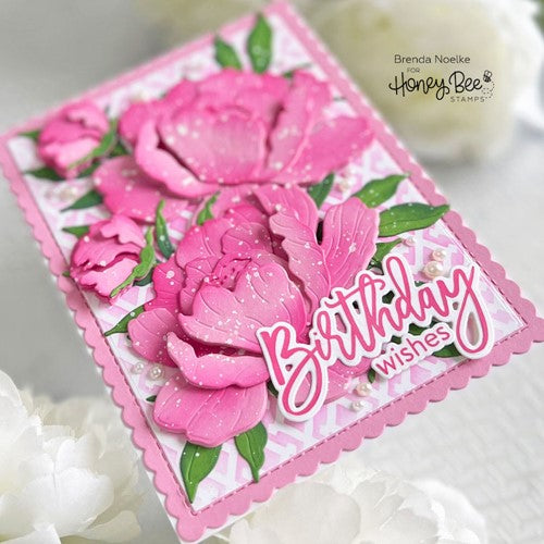 Simon Says Stamp! Honey Bee BIRTHDAY WISHES Clear Stamp Set hbst-420 | color-code:ALT03