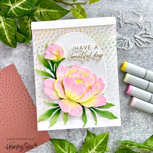 Simon Says Stamp! Honey Bee LOVELY LAYERS PEONY Dies hbds-llpny | color-code:ALT05