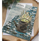 Simon Says Stamp! Papertrey Ink BRICK WALL Stencil-0024