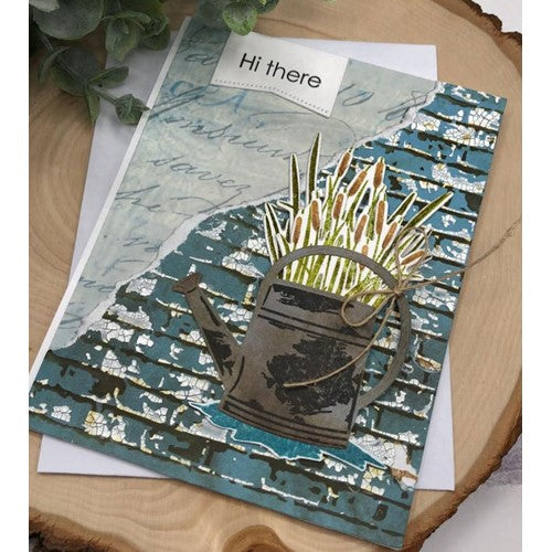 Simon Says Stamp! Papertrey Ink BRICK WALL Stencil-0024