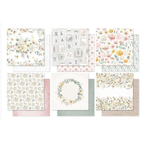 Simon Says Stamp! Paper Rose POPPY FIELD 6x6 Paper Pack 25801