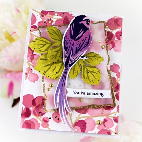 Simon Says Stamp! Papertrey Ink FEATHERED FRIENDS MINI 22 Dies PTI-0420