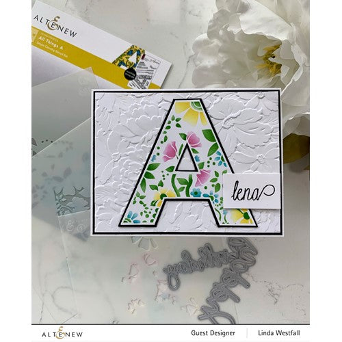 Simon Says Stamp! Altenew ALL THINGS A Simple Color Layering Stencils ALT7074