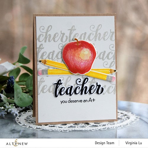 Simon Says Stamp! Altenew EDUCATORS RULE Clear Stamps ALT7068