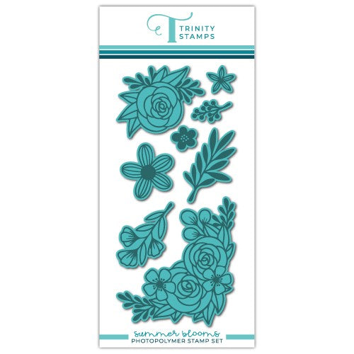 Simon Says Stamp! Trinity Stamps SUMMER BLOOMS Die Set tmd-c140*