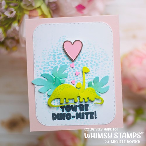 Simon Says Stamp! Whimsy Stamps ROARSOME SKIN Cling Stamp DDB0075
