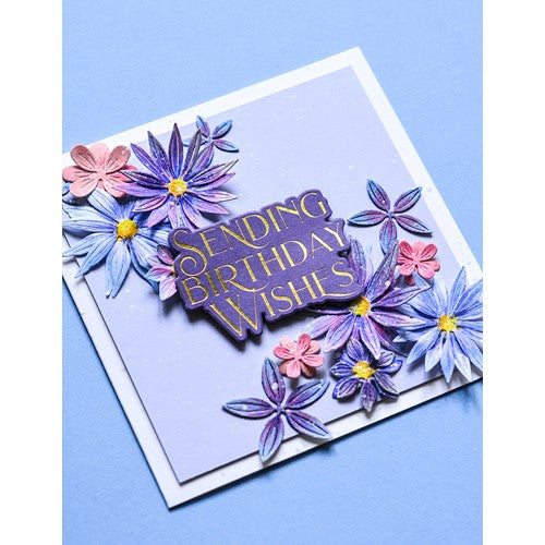 Simon Says Stamp! Poppy Stamps LAYERED FRINGE FLOWERS Die 2467