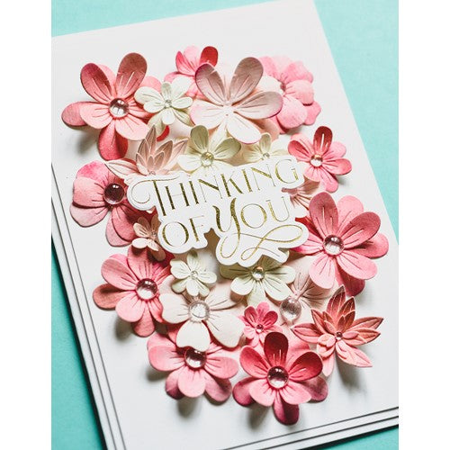 Simon Says Stamp! Poppy Stamps YOU ARE AMAZING POE SCRIPT GREETINGS Hot Foil Plates and Dies psf804