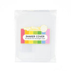 Simon Says Stamp! Waffle Flower Shaker Cover 4 x  5.25 Flat Rectangle WFE041