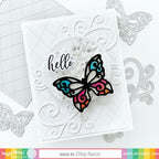 Simon Says Stamp! Waffle Flower Shaker Cover 3 inch Flat Circle WFE039