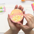 Simon Says Stamp! Waffle Flower Shaker Cover 3 inch Flat Circle WFE039