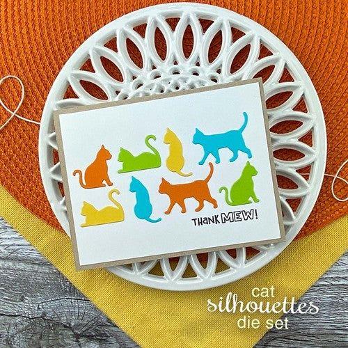 Simon Says Stamp! Newton's Nook Designs CAT SILHOUETTES Dies NN2205D01