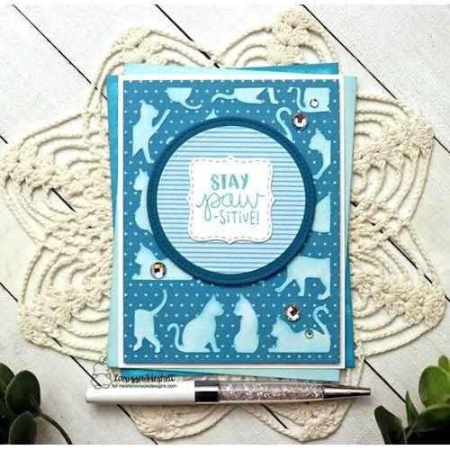 Simon Says Stamp! Newton's Nook Designs CAT SILHOUETTES Dies NN2205D01