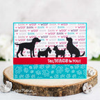 Simon Says Stamp! Newton's Nook Designs DOG SILHOUETTES Dies NN2205D02