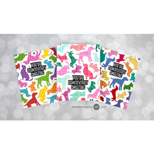 Simon Says Stamp! Newton's Nook Designs DOG SILHOUETTES Dies NN2205D02 | color-code:ALT5