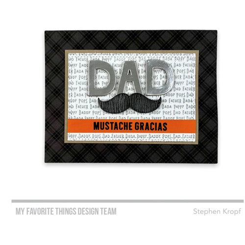 Simon Says Stamp! My Favorite Things BLACK AND WHITE PLAID 6x6 Inch Paper Pad ep95 | color-code:ALT3