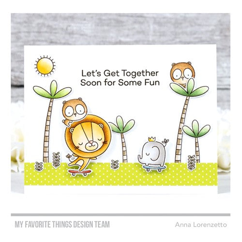 Simon Says Stamp! My Favorite Things JUNGLE FUN Clear Stamps cs677* | color-code:ALT1