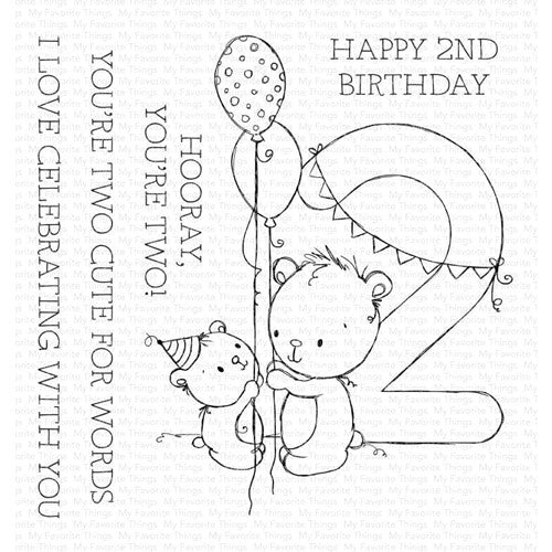 Simon Says Stamp! My Favorite Things NUMBER FUN 2 Clear Stamps ram033