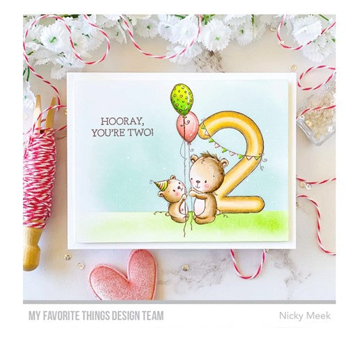 Simon Says Stamp! My Favorite Things NUMBER FUN 2 Clear Stamps ram033 | color-code:ALT1
