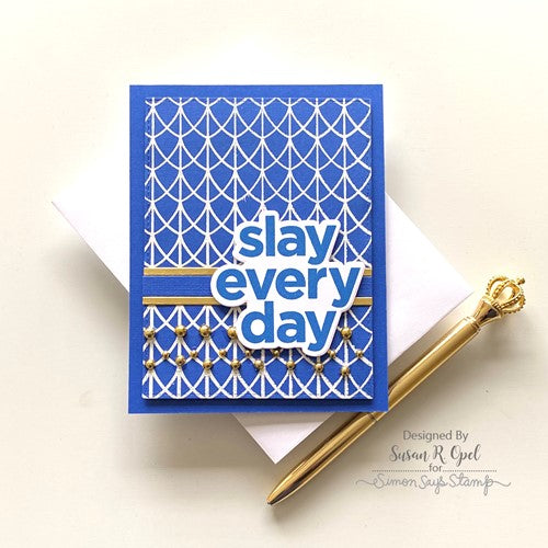 Simon Says Stamp! CZ Design Wafer Dies YAY YOU czd168c | color-code:ALT1