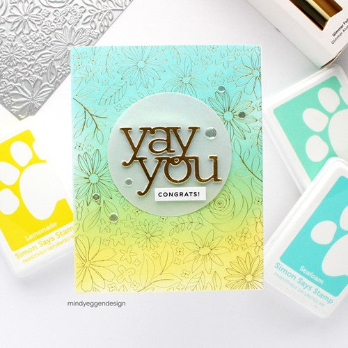Simon Says Stamp! CZ Design Sentiment Strips YAY czg037