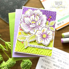 Simon Says Stamp! CZ Design Sentiment Strips YAY czg037 | color-code:ALT3