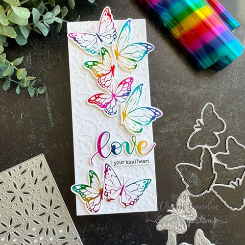 Simon Says Stamp! Simon Says Stamp DANCING BUTTERFLIES Hot Foil Plates and Dies s768 | color-code:ALT0