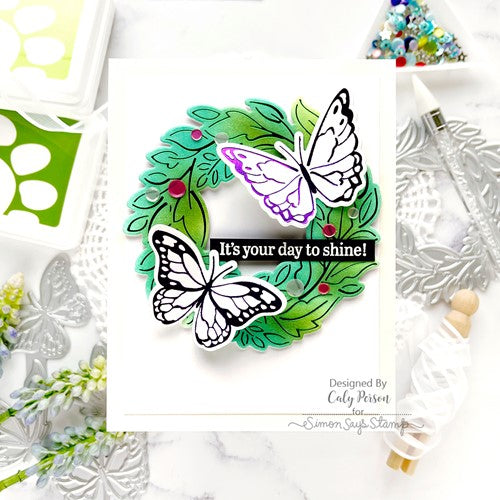 Simon Says Stamp! Simon Says Stamp DANCING BUTTERFLIES Hot Foil Plates and Dies s768 | color-code:ALT3
