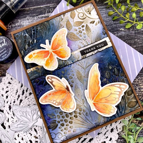 Simon Says Stamp! Simon Says Stamp DANCING BUTTERFLIES Hot Foil Plates and Dies s768