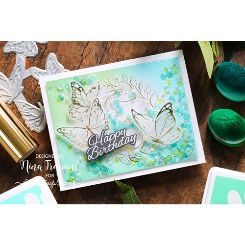 Simon Says Stamp! Simon Says Stamp DANCING BUTTERFLIES Hot Foil Plates and Dies s768 | color-code:ALT9