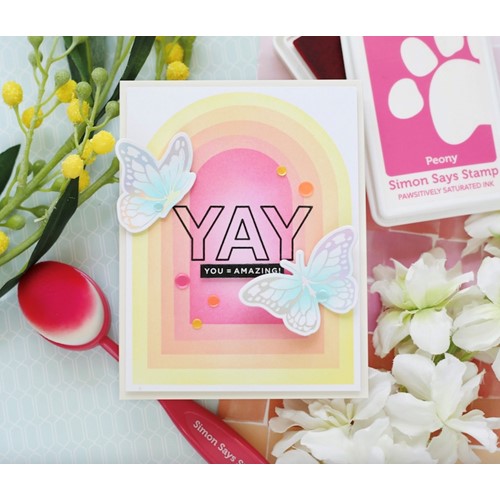 Simon Says Stamp! Simon Says Stamp Stencils DOMED ARCHES and Masks ssst221624 | color-code:ALT00