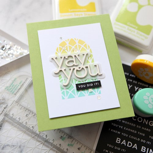 Simon Says Stamp! Simon Says Stamp Stencils DOMED ARCHES and Masks ssst221624 | color-code:ALT4