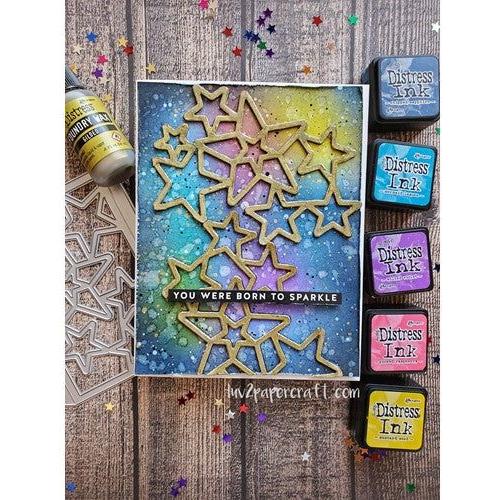 Simon Says Stamp! Simon Says Stamp BASIC BOX CARD STARS Wafer Dies sssd112593c