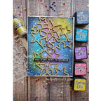 Simon Says Stamp! Simon Says Stamp BASIC BOX CARD STARS Wafer Dies sssd112593c