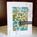 Simon Says Stamp! Simon Says Stamp BASIC BOX CARD STARS Wafer Dies sssd112593c