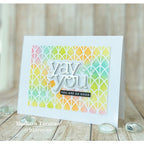 Simon Says Stamp! CZ Design Wafer Dies YAY YOU WORDS czd167