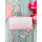 Simon Says Stamp! CZ Design Wafer Dies YAY YOU WORDS czd167