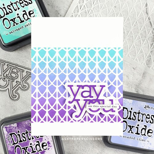Simon Says Stamp! CZ Design Wafer Dies YAY YOU WORDS czd167 | color-code:ALT93