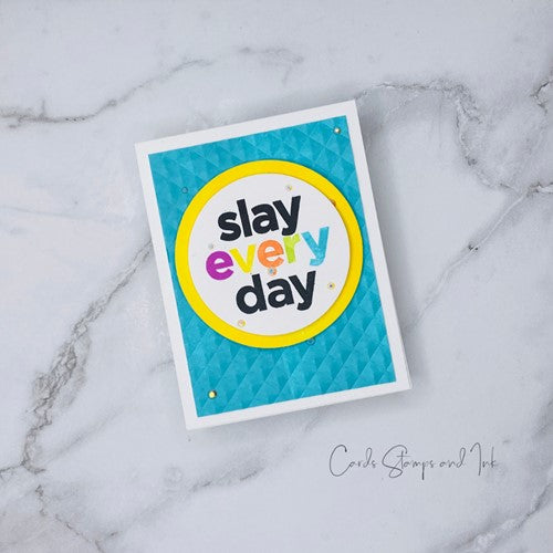 Simon Says Stamp! CZ Design Clear Stamps YAY YOU cz269c | color-code:ALT9