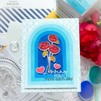 Simon Says Stamp! Simon Says Cling Stamps ARCHES BACKGROUND sss102430